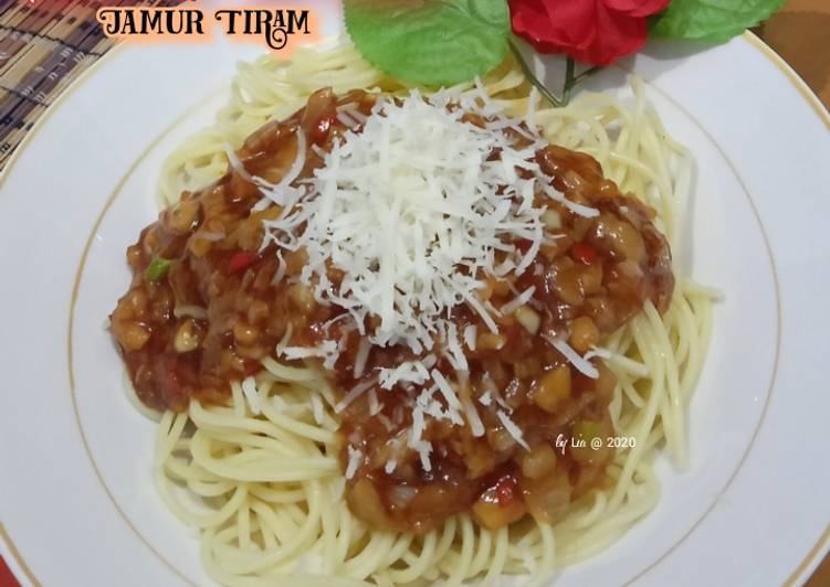 Spaghetti La Fonte Aldente Jamur Tiram