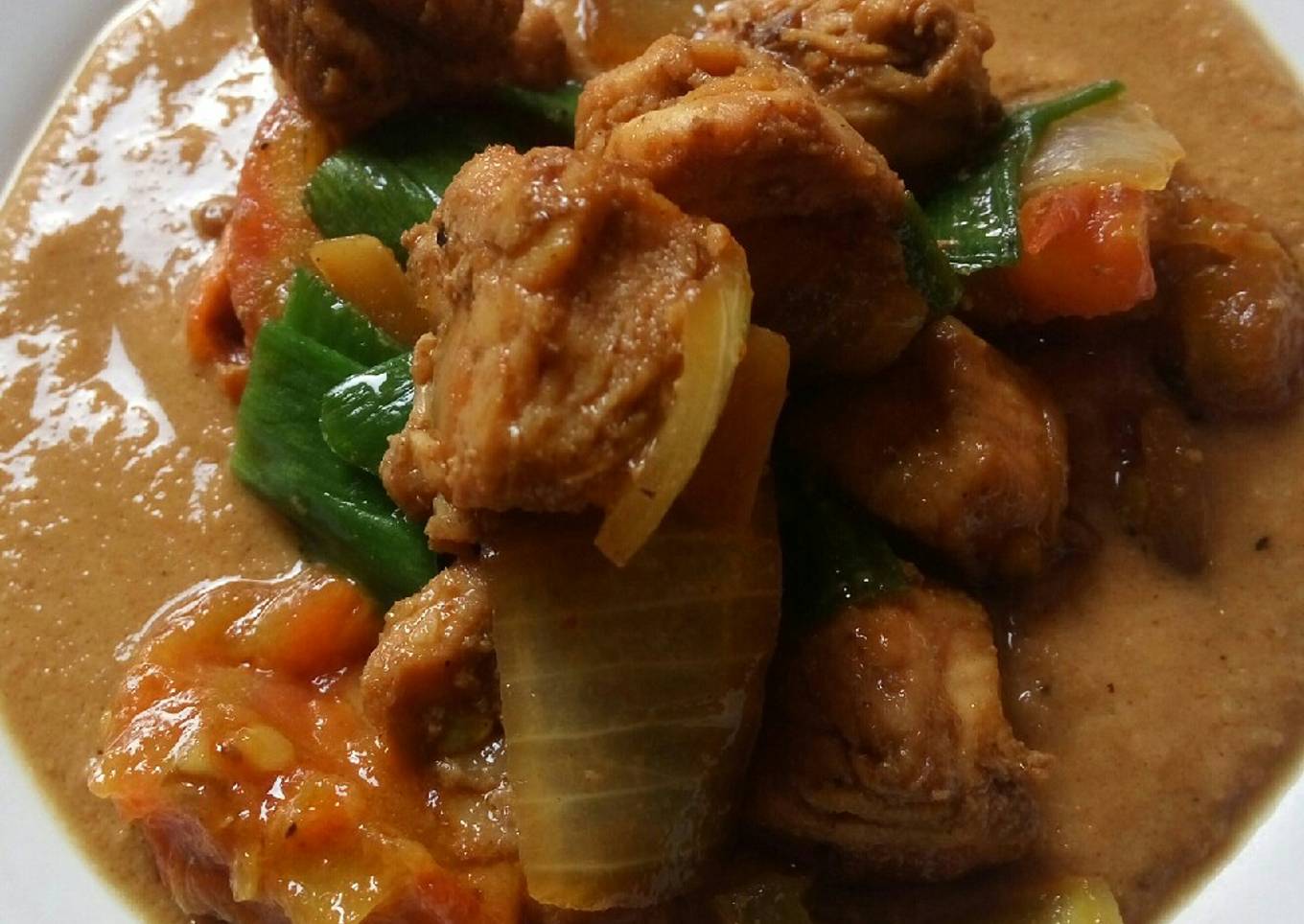 Oseng sate ayam