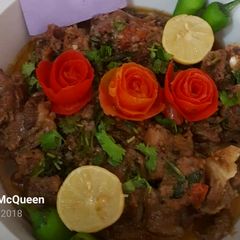 A picture of Gobi gosht.