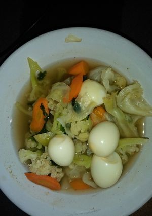 Foto resep Sayur SOP telor puyuh
