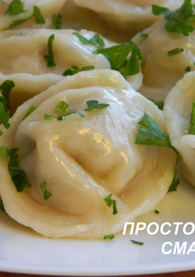 Пельмени из заварного теста