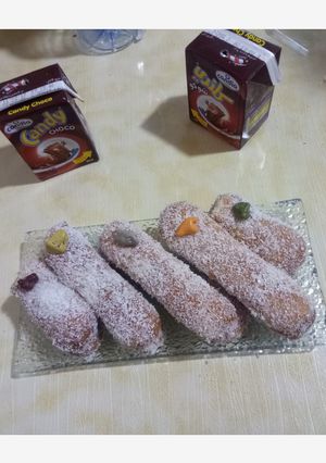 صورة لوصفة بسكوت بدون طهي