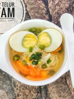 Foto resep Sop Telur Ayam MPASI 10 bulan