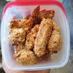 A picture of Air fried COD.