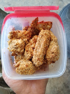 A picture of Air fried COD.