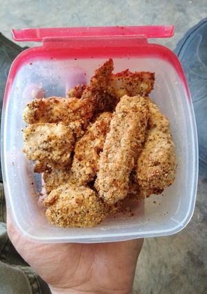 A picture of Air fried COD.