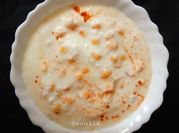 A picture of boondi raita