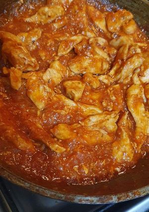 Szaftos Paradicsomos csirke recept fotója