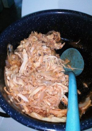 Una foto de Tinga de pollo