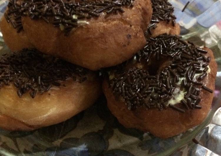 Langkah Mudah untuk Membuat Donat kentang by gesti Anti Gagal