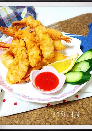 Foto resep Udang goreng tepung
