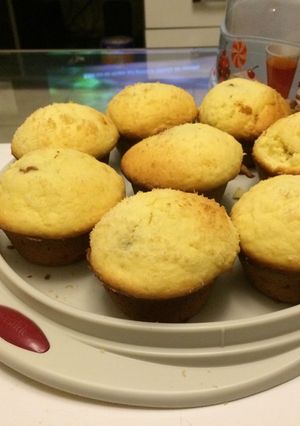 Una foto de Muffins de coco