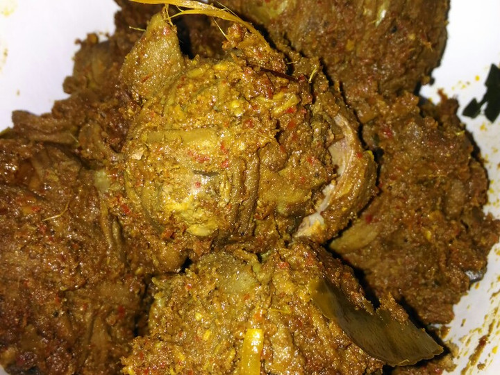 Resep Rendang jeroan ayam, Lezat Sekali