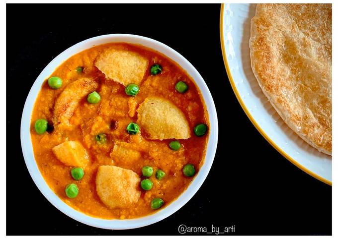 Steps to Prepare Super Quick Homemade Aloo Matar (North Indian Style Potato &amp; Pea curry)  A simple but delightful plant based curry option