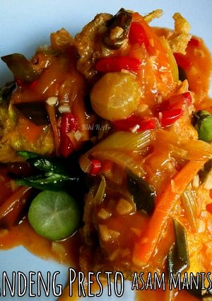 Foto resep Bandeng Presto Asam Manis