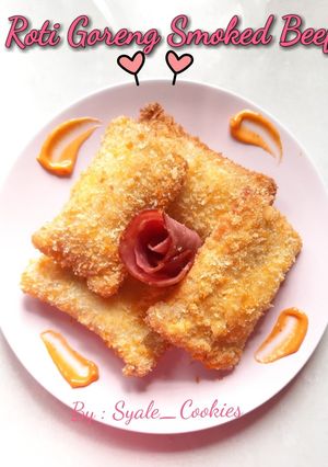 Foto resep Roti Goreng Smoked Beef