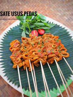 Foto resep Sate Usus Pedas