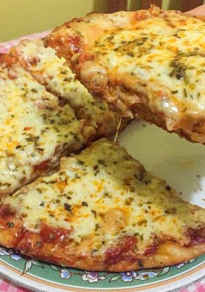 Foto resep Italian Thin Crust Pizza