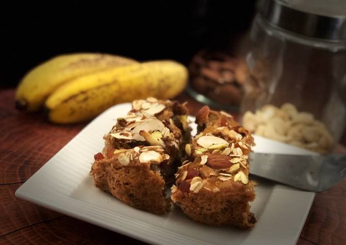 Easiest Way to Make Speedy Banana nuts cake