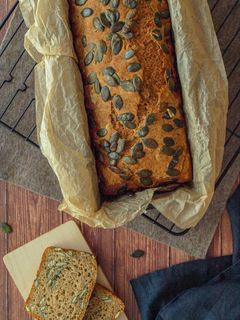 Express Vollkornbrot mit Kürbiskern Rezepthauptbild