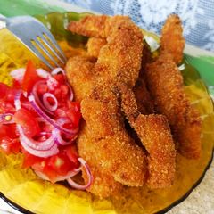 Fish fingers A picture of Fish fingers.