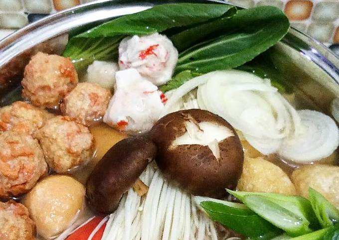 Shabu-shabu home made simple