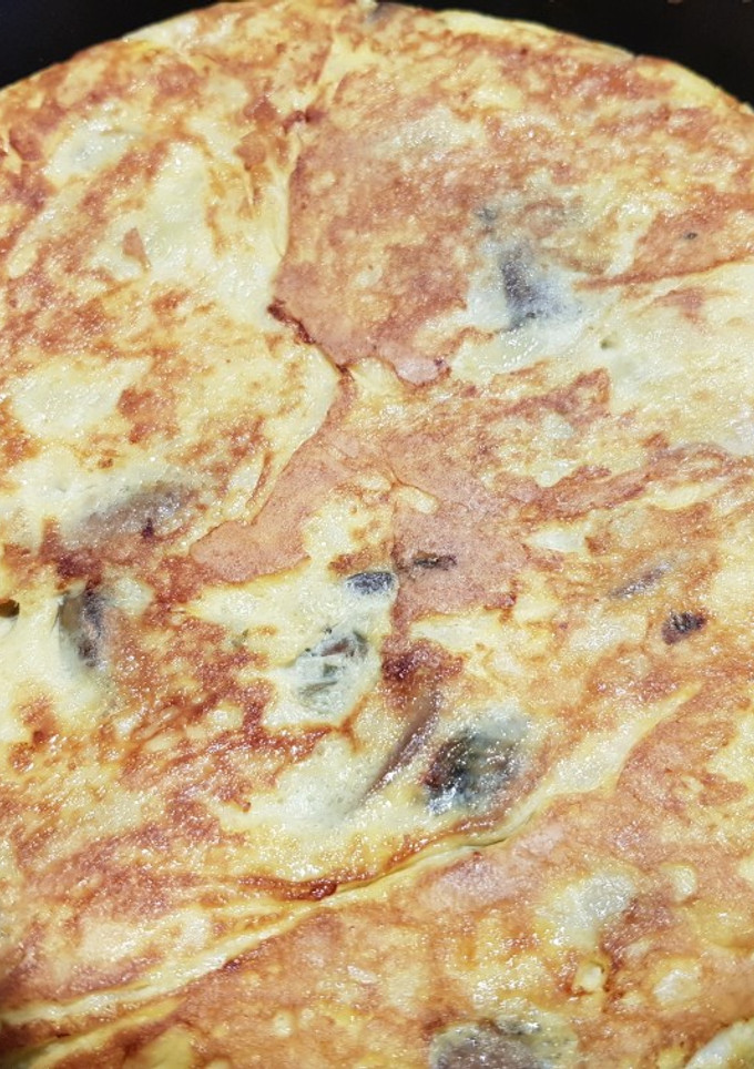 Una foto de Tortilla de patatas y verduras, baja en grasas