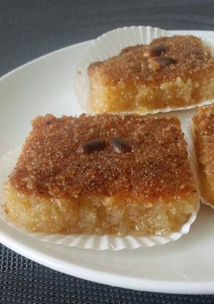 صورة لوصفة قلب اللوز (شامية)