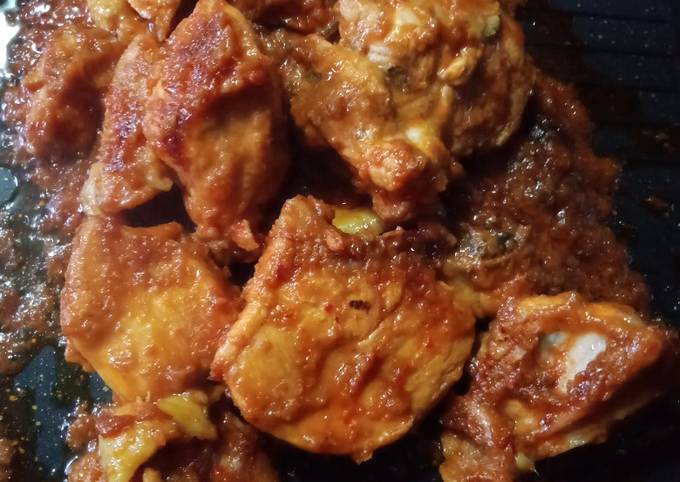 42. Ayam bumbu Taliwang Sederhana