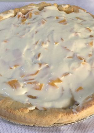 Una foto de Tarta de Durazno