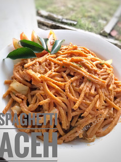 Foto resep Spaghetti Aceh (Mie Lidi)