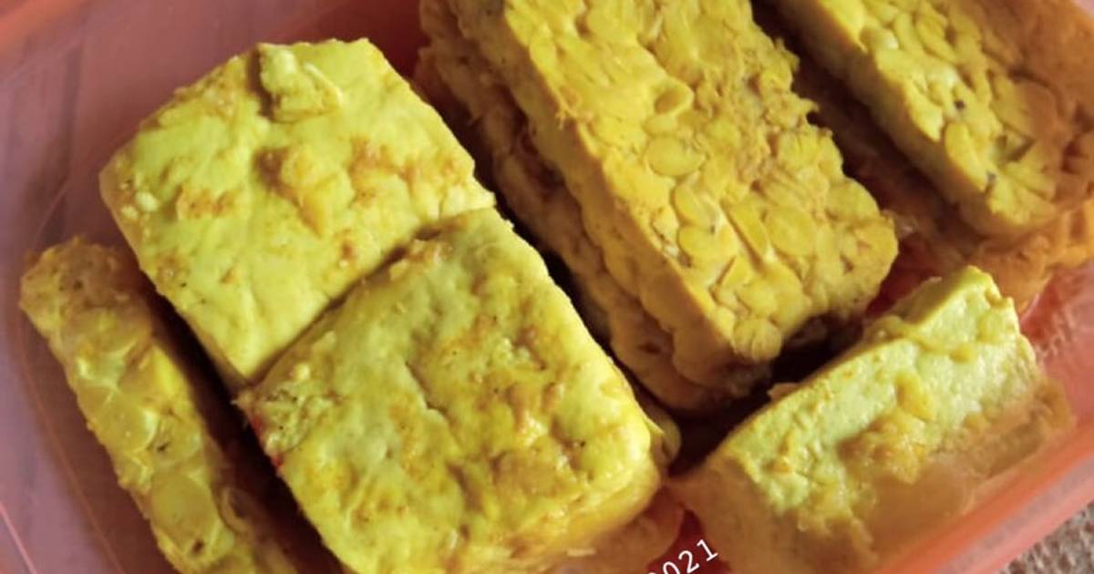 Resep Tahu Tempe Ungkep Bumbu Kuning Oleh Windri Aries Ig Windriwien