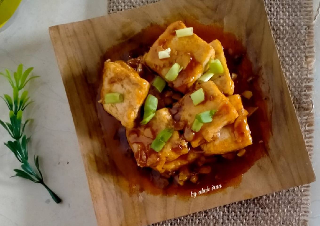Tahu Saus Tiram