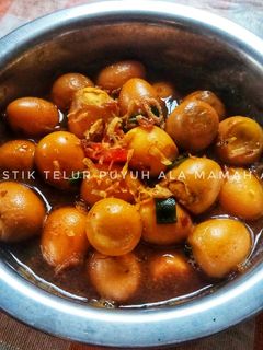 Foto resep Telur puyuh bumbu bistik