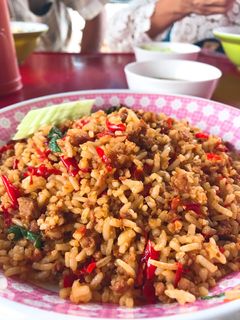 รูปของ ผัดกระเพราหมูข้าวคลุก
