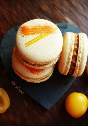 Une photo de ☆Macarons à la Mirabelle☆