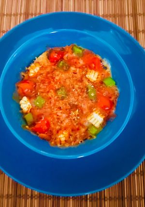 A picture of Two Minute Mug Pizza 🍕 ~Smart Recipe in Microwave❣️.