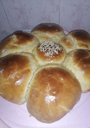 عکسی از دستور نان سیب زمینی (نان پنبه ای)