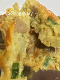Foto resep Dadar Mie Kari ayam
