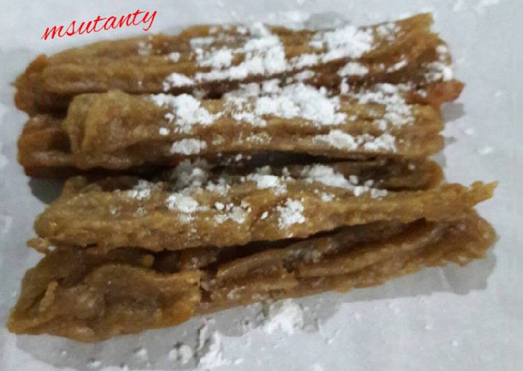 Chocolate Churros (soes-donut)