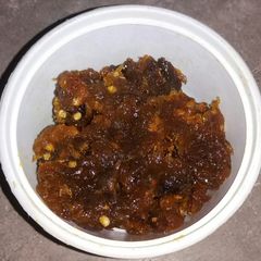 Mango pickle A picture of Mango pickle.