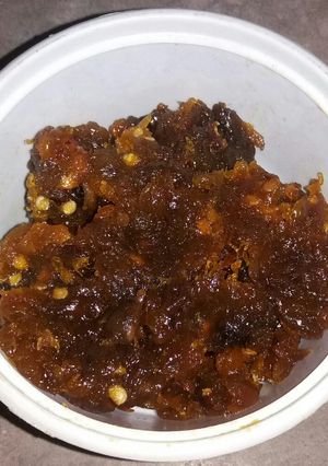 A picture of Mango pickle.