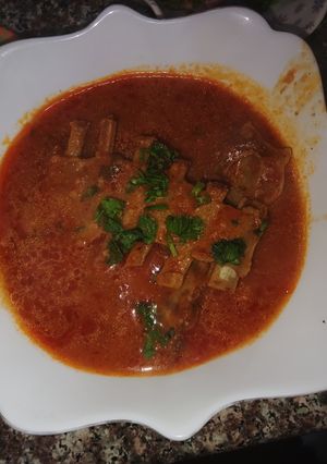 صورة لوصفة شوربة الفريك 😋🤤