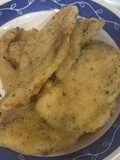 Filetes de pollo empanados