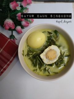 Foto resep Sayur daun singkong