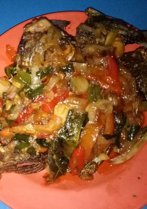 Foto resep Ikan bawal pedas manis