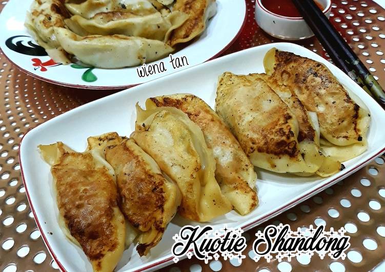 Resep Kuotie ShanDong | Dumpling Pork 🐖 (non halal), Bisa Manjain Lidah