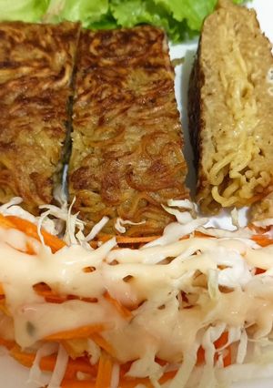 Foto resep Martabak mie instant mozarella hanya 3 bahan