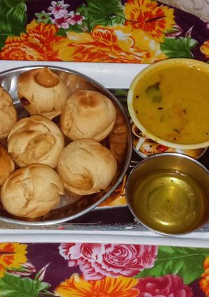 दाल बाटी चूरमा रेसिपी मुख्य फोटो