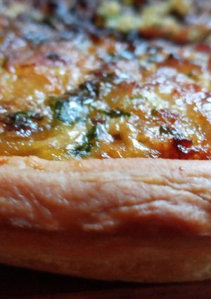 Una foto de Tarta de Cebolla y Panceta